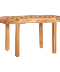 vidaXL Coffee Table 90x50x45 cm Solid Teak Wood
