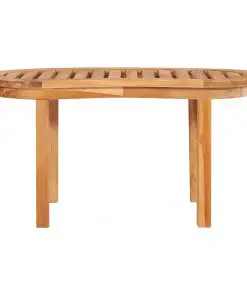 vidaXL Coffee Table 90x50x45 cm Solid Teak Wood