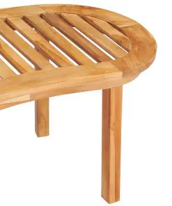 vidaXL Coffee Table 90x50x45 cm Solid Teak Wood