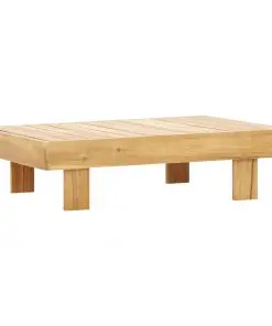 vidaXL Coffee Table 100x60x25 cm Solid Acacia Wood
