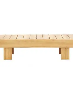 vidaXL Coffee Table 100x60x25 cm Solid Acacia Wood