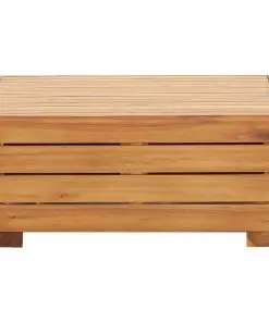 vidaXL Sectional Table 1 pc Solid Acacia Wood