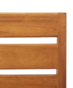 vidaXL Sectional Corner Sofa 1 pc with Cushions Solid Acacia Wood