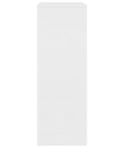 vidaXL Sideboard with 6 Drawers White 50x34x96 cm Chipboard