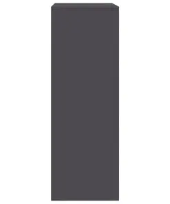 vidaXL Sideboard with 6 Drawers Grey 50x34x96 cm Chipboard