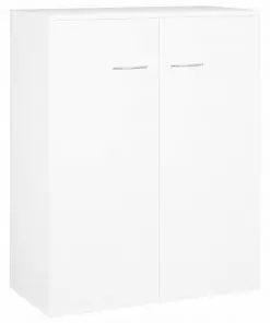 vidaXL Sideboard White 60x30x75 cm Chipboard
