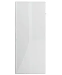 vidaXL Sideboard High Gloss White 60x30x75 cm Chipboard