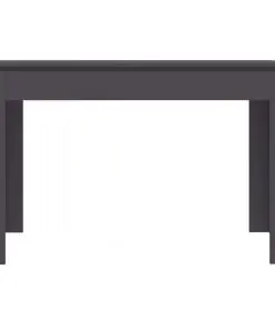vidaXL Dining Table Grey 120x60x76 cm Chipboard