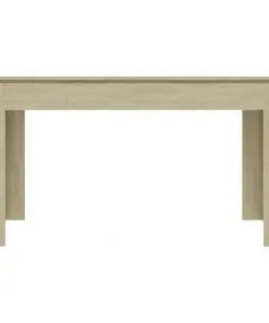 vidaXL Dining Table Sonoma Oak 140x70x76 cm Chipboard