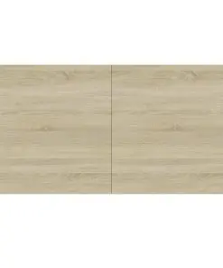 vidaXL Dining Table Sonoma Oak 140x70x76 cm Chipboard