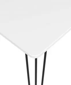 vidaXL Bar Table White 120x60x105 cm
