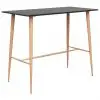 vidaXL Bar Table Black 120x60x96 cm
