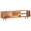 vidaXL TV Cabinet 140x30x40 cm Solid Sheesham Wood vidaXL TV Cabinet 140x30x40 cm Solid Sheesham Wood