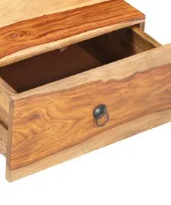 vidaXL Bedside Cabinet 40x40x25 cm Solid Sheesham Wood