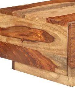 vidaXL Bedside Cabinet 40x40x25 cm Solid Sheesham Wood