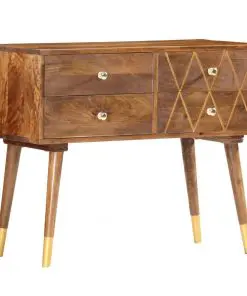 vidaXL Sideboard 85x40x70 cm Solid Mango Wood