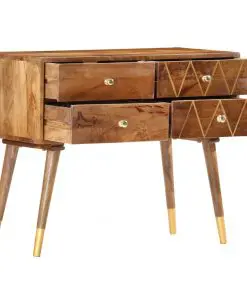 vidaXL Sideboard 85x40x70 cm Solid Mango Wood