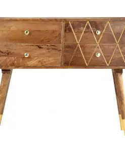 vidaXL Sideboard 85x40x70 cm Solid Mango Wood