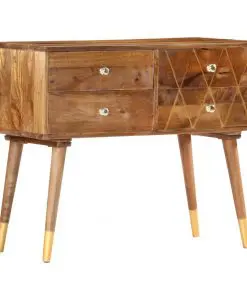 vidaXL Sideboard 85x40x70 cm Solid Mango Wood