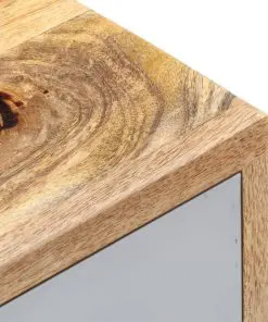 vidaXL Bedside Cabinet 40x35x50 cm Solid Mango Wood