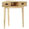 vidaXL Console Table 82x44x76 cm Solid Mango Wood