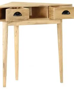 vidaXL Console Table 82x44x76 cm Solid Mango Wood