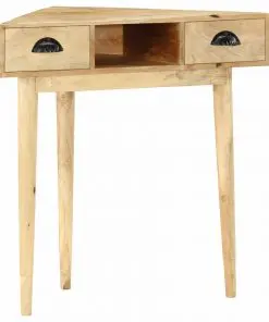 vidaXL Console Table 82x44x76 cm Solid Mango Wood