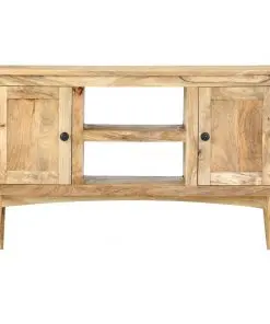 vidaXL Sideboard 100x35x60 cm Solid Mango Wood