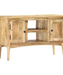 vidaXL Sideboard 100x35x60 cm Solid Mango Wood