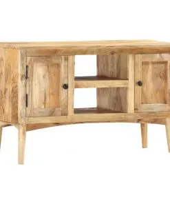 vidaXL Sideboard 100x35x60 cm Solid Mango Wood