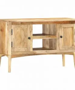 vidaXL Sideboard 100x35x60 cm Solid Mango Wood