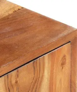 vidaXL TV Cabinet 140x30x50 cm Solid Acacia Wood