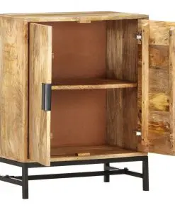 vidaXL Sideboard 60x35x75 cm Solid Mango Wood