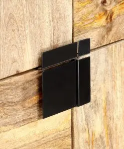 vidaXL Highboard 80x30x100 cm Solid Mango Wood