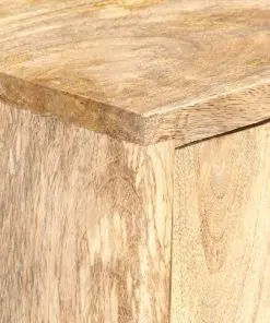 vidaXL Highboard 80x30x100 cm Solid Mango Wood