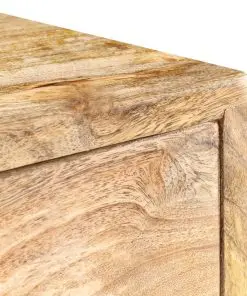 vidaXL Highboard 80x30x100 cm Solid Mango Wood