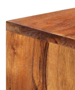 vidaXL Highboard 80x30x100 cm Solid Acacia Wood