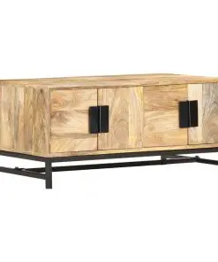vidaXL Coffee Table 90x55x40 cm Solid Mango Wood