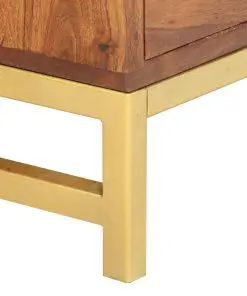 vidaXL Coffee Table 90x55x40 cm Solid Acacia Wood