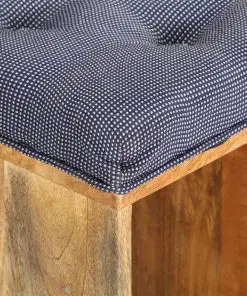 vidaXL Hall Bench 100x35x47 cm Solid Mango Wood