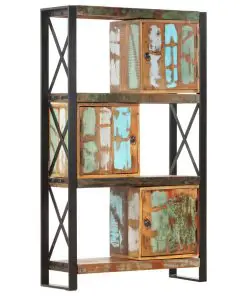 vidaXL Bookshelf 90x30x150 cm Solid Reclaimed Wood