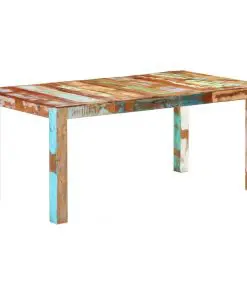 vidaXL Dining Table Solid Reclaimed Wood 180x90x76 cm