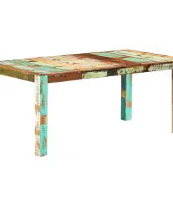 vidaXL Dining Table Solid Reclaimed Wood 180x90x76 cm