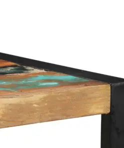 vidaXL Bar Table 60x60x110 cm Solid Reclaimed Wood