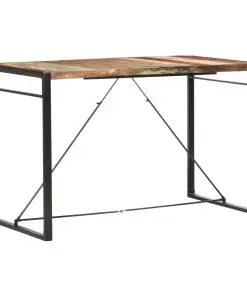 vidaXL Bar Table 180x90x110 cm Solid Reclaimed Wood