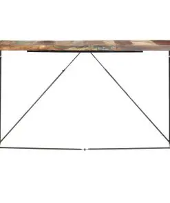vidaXL Bar Table 180x90x110 cm Solid Reclaimed Wood