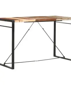 vidaXL Bar Table 180x90x110 cm Solid Reclaimed Wood