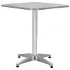 vidaXL Garden Table Silver 60x60x70 cm Aluminium vidaXL Garden Table Silver 60x60x70 cm Aluminium