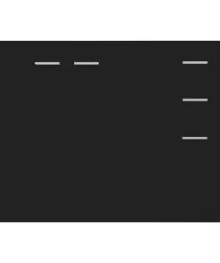 vidaXL Sideboard Black 105x30x75 cm Chipboard