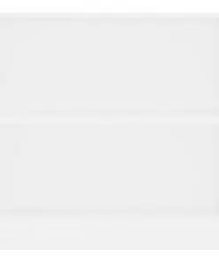 vidaXL Bookshelf White 80x24x75 cm Chipboard